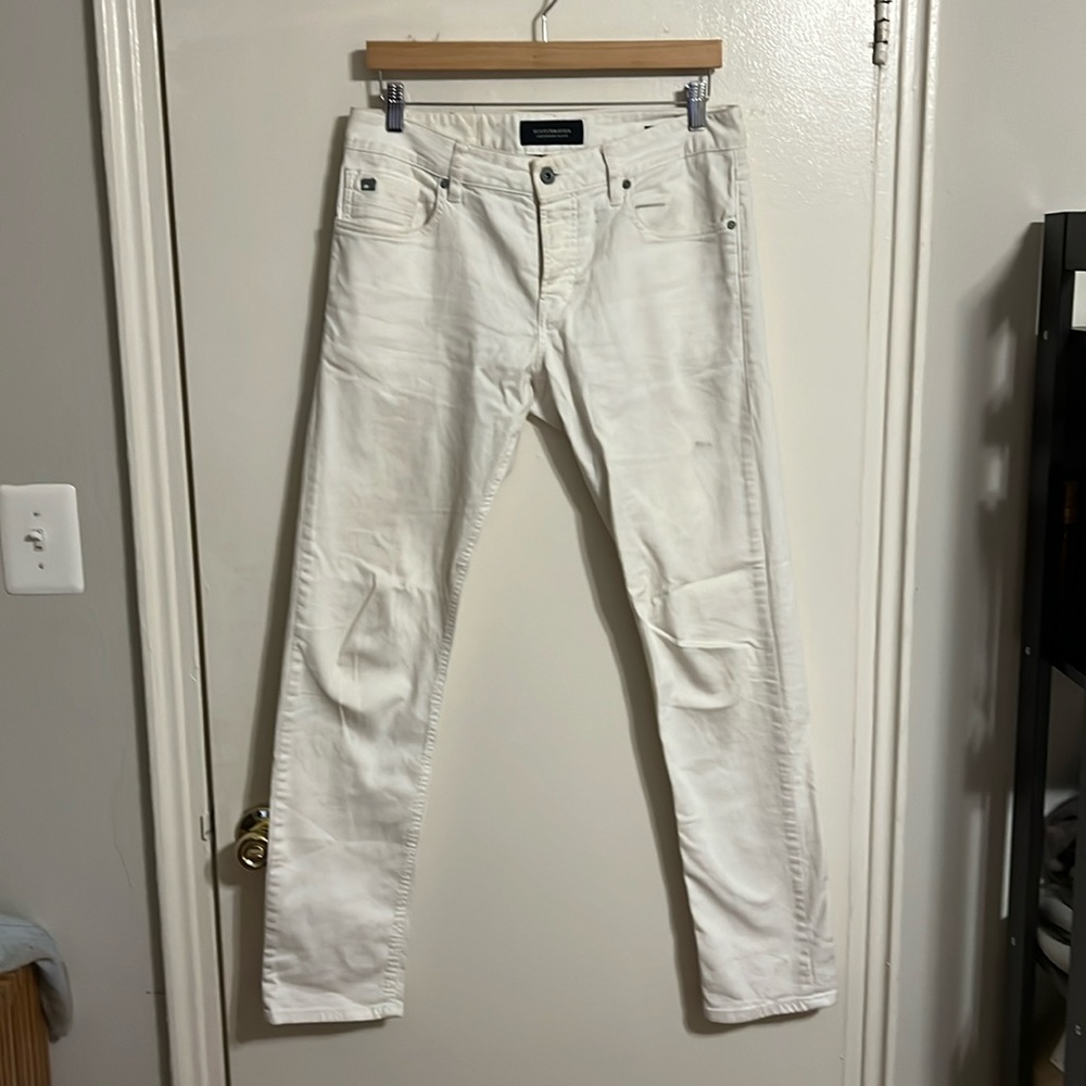 Scotch & Soda white jeans